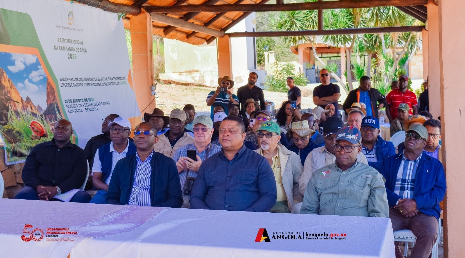 BENGUELA ACOLHE LANÇAMENTO DA CAMPANHA NACIONAL DE CAÇA 2025.