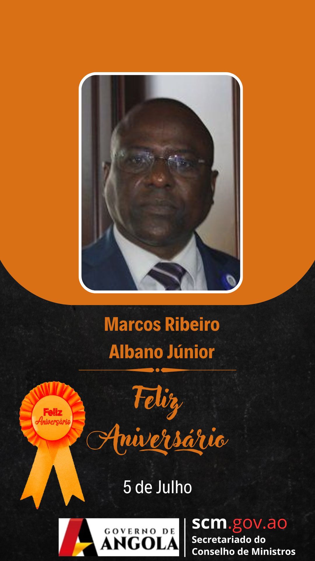 Aniversariantes do mês de Julho