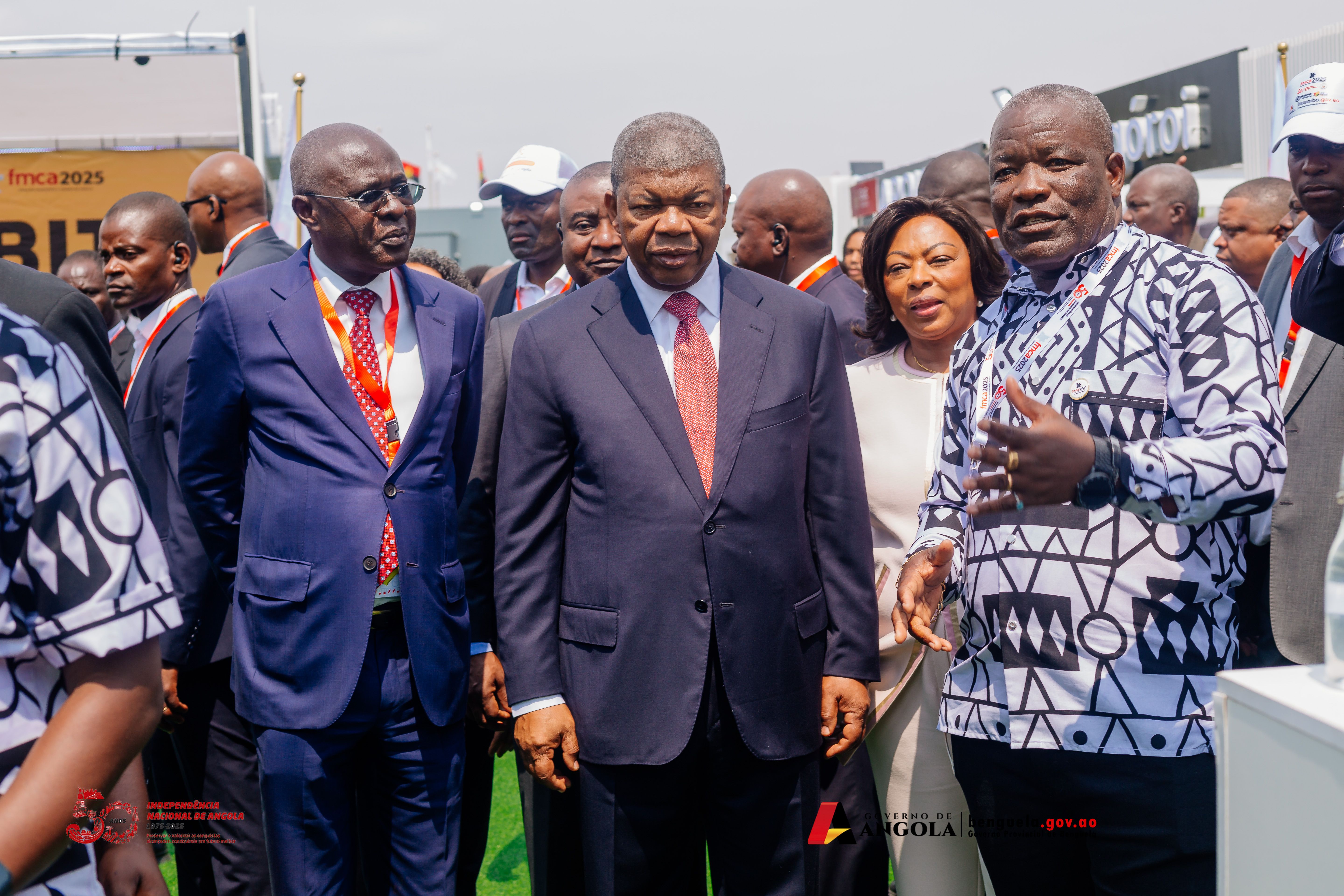 PRESIDENTE DA REPÚBLICA VISITA STANDS DOS MUNICÍPIOS E EMPRESAS NA FEIRA DOS MUNICÍPIOS E CIDADES DE ANGOLA