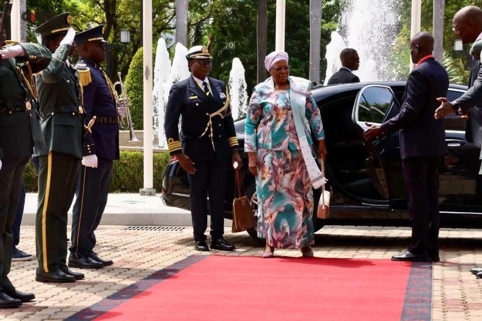 Visita da Presidente da Namibia a Angola