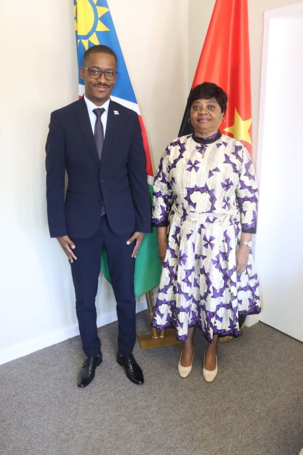 Visita do novo Embaixador do Botswana